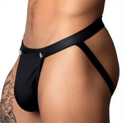 Male Power Oh Snap! Snap Off Jock 346-298 Black