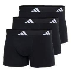 adidas Sportswear Active Flex Cotton Trunk 3-Pack 4AM002 Black