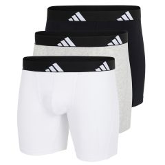adidas Sportswear Active Flex Cotton Boxer Brief 3-Pack 4AM004 White/Grey/Black
