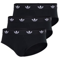 adidas Originals Comfort Flex Cotton Brief 3-Pack 4AR001 Black