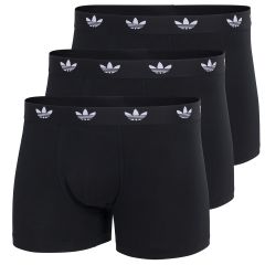 adidas Originals Comfort Flex Cotton Trunk 3-Pack 4AR002 Black