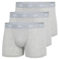 adidas Originals Comfort Flex Cotton Trunk 3-Pack 4AR002 Heather Grey