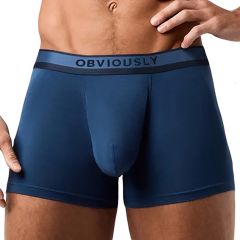 Obviously PrimeMan Boxer Brief 3 Inch Leg A00 Titan