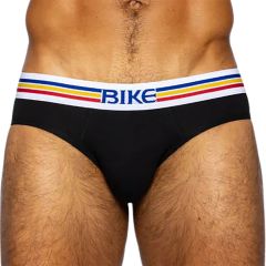BIKE Stretch Cotton Brief BAS327 Black