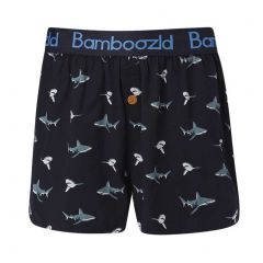 Bamboozld Mens Boxer Short Jaws Navy