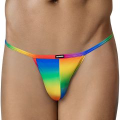 CUT4MEN SP4NDEX Prints Tanga Swim Brief C4MSPXPT16 Pride Beam