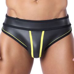 Cellblock 13 Fasten Neoprene Jock Brief CBU357 Yellow