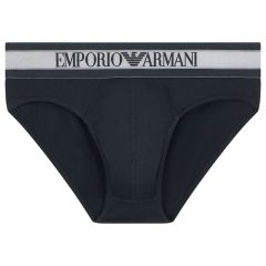 Emporio Armani Stretch Cotton Jersey Brief  EM000229 Black