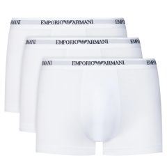 Emporio Armani Stretch Jersey Boxer Briefs 3-Pack EM000259 White