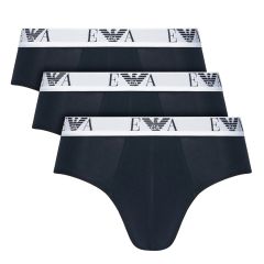 Emporio Armani Core Logo Brief 3-Pack EM000258 Navy