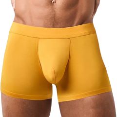 Obviously EliteMan Boxer Brief 3 inch Leg F00 Gold