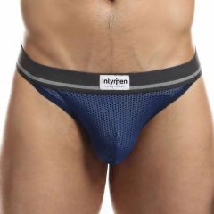 Intymen Linea Mesh Jock String INK010 Navy