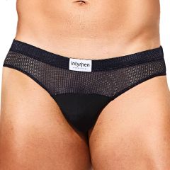 Intymen Shadow Mesh Brief INJ111 Black