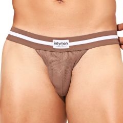 Intymen Desert Soul Hard Mesh Jockstrap INE042 Coffe