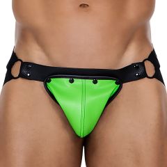 C4M JOCKSTR4P Jock Snap Jockstrap JOCKSTR4P02 Blazing Green