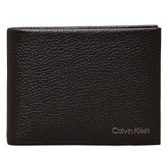 Calvin Klein Leather RFID Billfold Wallet K50K507896 Black