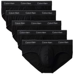 Calvin Klein Icon Cotton Stretch Briefs 5-Pack NB4287 Black