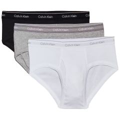 Calvin Klein Cotton Classics Briefs 3-Pack NB3998 Black/Grey Heather/White