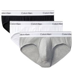 Calvin Klein Icon Cotton Stretch Briefs 3-Pack NB4388 Black/White/Grey Heather