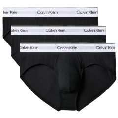 Calvin Klein Icon Cotton Stretch Briefs 3-Pack NB4388 Black