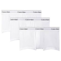 Calvin Klein Icon Cotton Stretch Low Rise Trunks 3-Pack NB4389 White