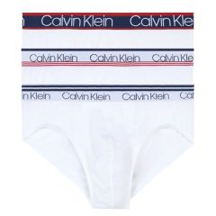 Calvin Klein Cotton Stretch Hip Brief 3-Pack NP2311O White