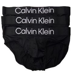 Calvin Klein Microfiber Hip Briefs 3-Pack NP2606O Black