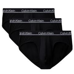 Calvin Klein Micro Plus Hipster Briefs 3-Pack NP2751O Black