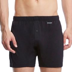 2xist Mens Pima Cotton Boxer Short 041007 Black