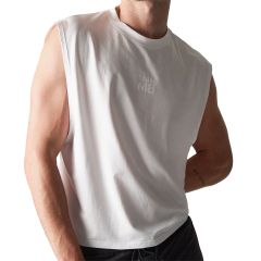 TEAMM8 Strike Box Muscle Tank 2.0 TC-MTST2 White