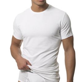 Calvin Klein 365 Short Sleeve Crew T-Shirt 2-Pack U5608 White Calvin Klein 365 Short Sleeve Crew T-Shirt 2-Pack U5608 White