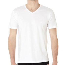 armani white v neck t shirt