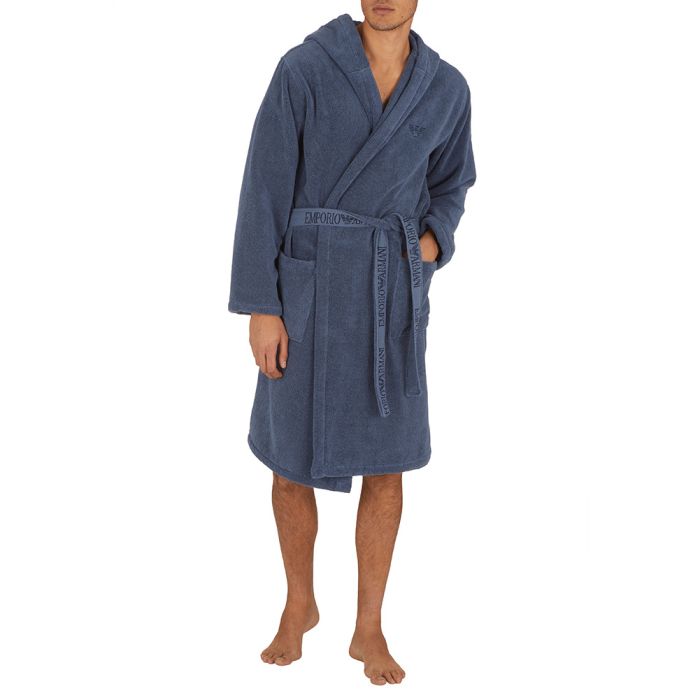 Emporio armani bathrobe mens outlet