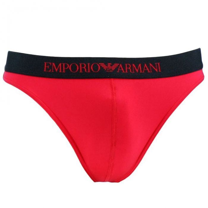 Armani 2025 microfiber thong