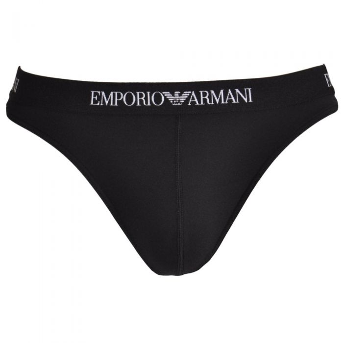 Armani shop microfiber thong