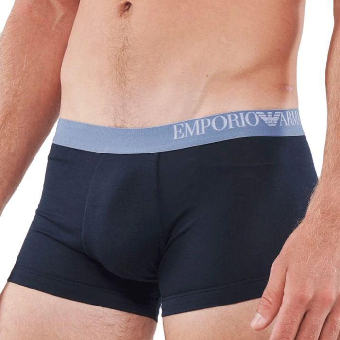 Emporio Armani Mens Knit Boxers 3 Packs 111473 Multi Mens Underwear