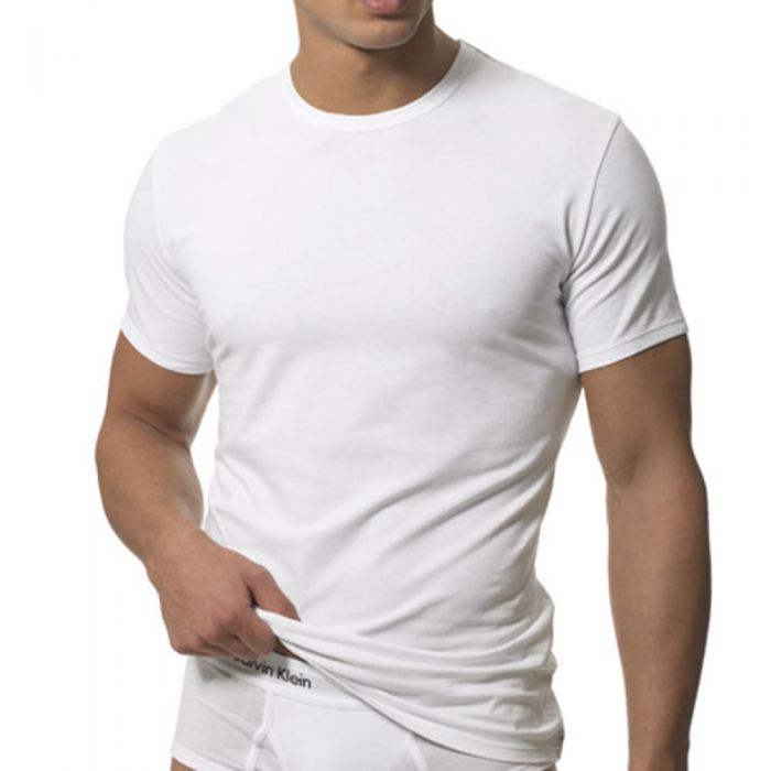 Calvin Klein 365 Short Sleeve Crew T-Shirt 2-Pack U5608 White