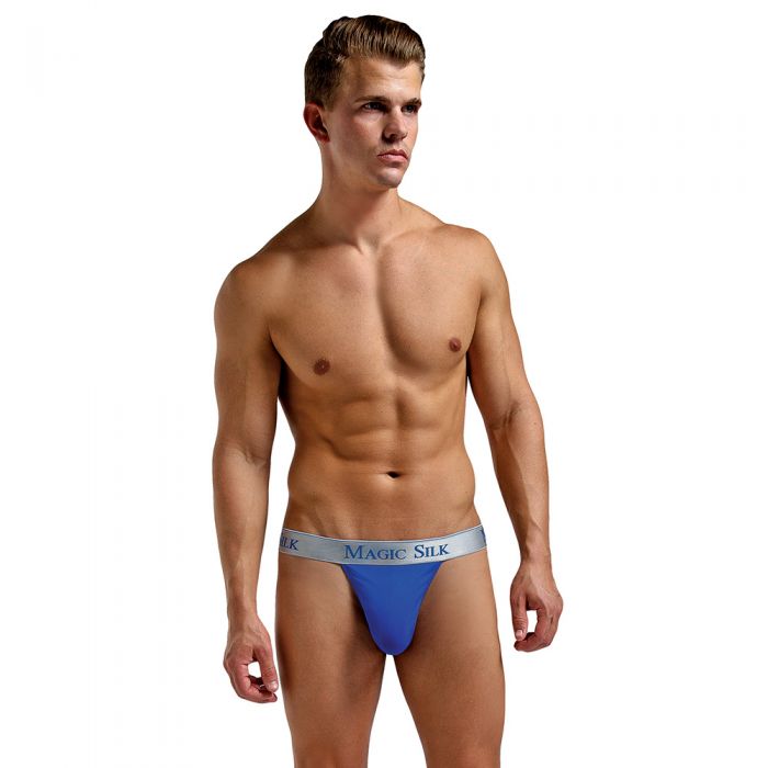 Magic Silk Micro Thong G-String 4586 Cobalt Mens Underwear