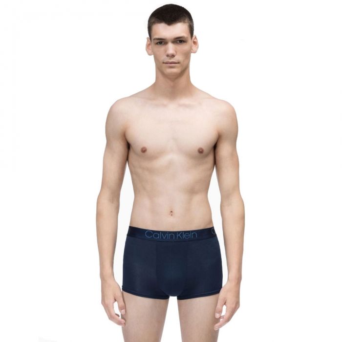 Calvin Klein Ultra Soft Modal Trunk NB1796 Blue Shadow Mens Underwear