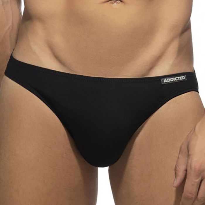 Addicted Cotton Bikini Brief AD985 Black Mens Underwear