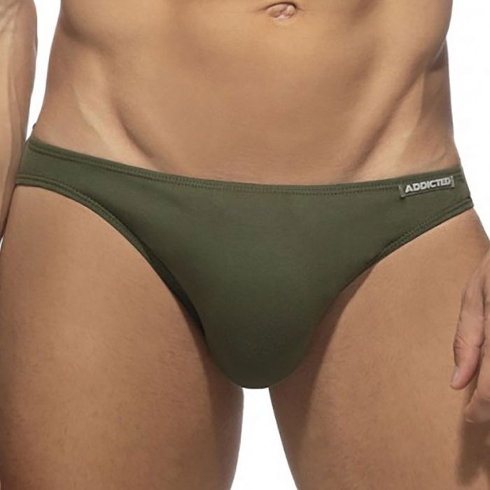 Bikini Cotton - charcoal: Briefs for man brand ADDICTED for sale on