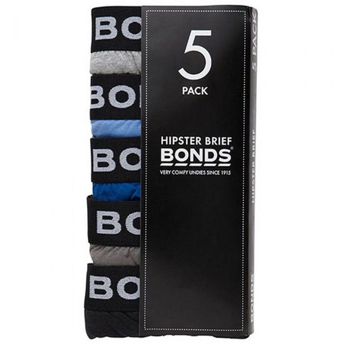 Bonds Hipster Brief, 3-Pack, Assorted - Underwear & Sleepwear