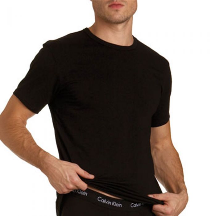 Calvin Klein 365 Short Sleeve Crew T-Shirt 2-Pack U5608 Black