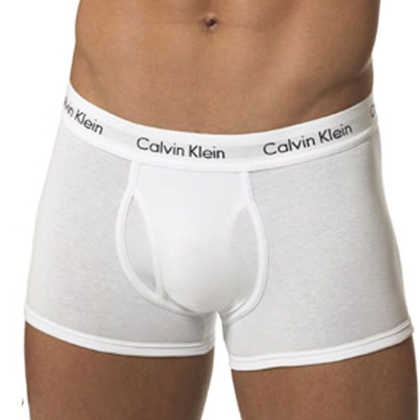 Calvin Klein 365 Trunk U5614 White Mens Underwear