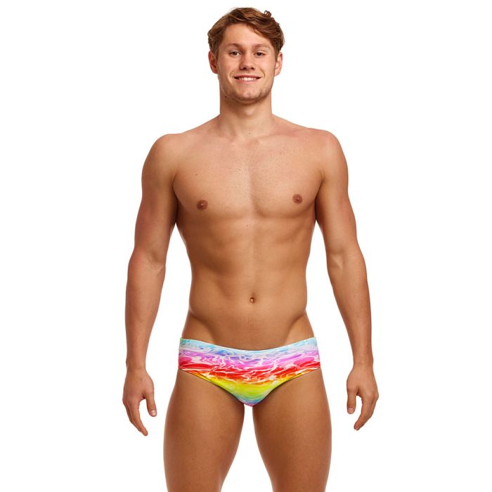 Strange men's swimwear store