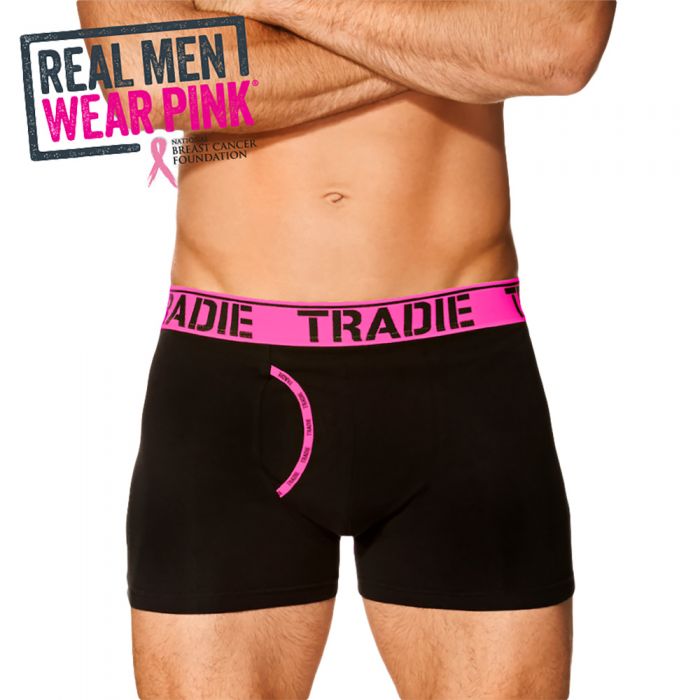 Tradie Man Front Trunk MJ1621SK Pink Pop Mens Underwear