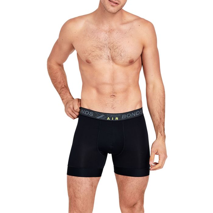 Bonds X-Temp Air Trunk MX4R Nu Black Mens Underwear