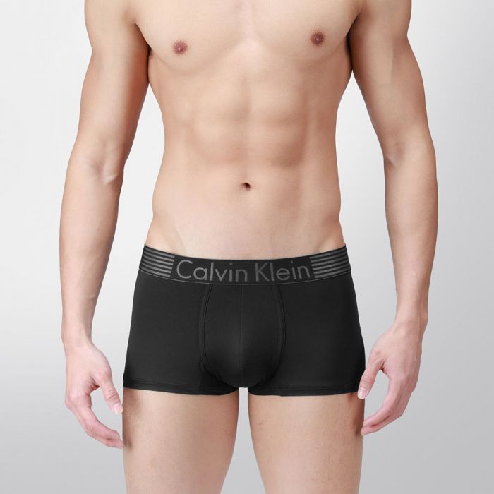 Calvin Klein Iron Strength Micro Low Rise Trunk NB1021 Black Mens Underwear