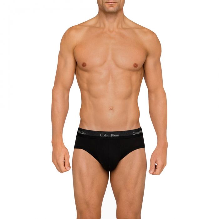 Calvin Klein Light Micro Low Hip Brief NB1496 Black Mens Underwear