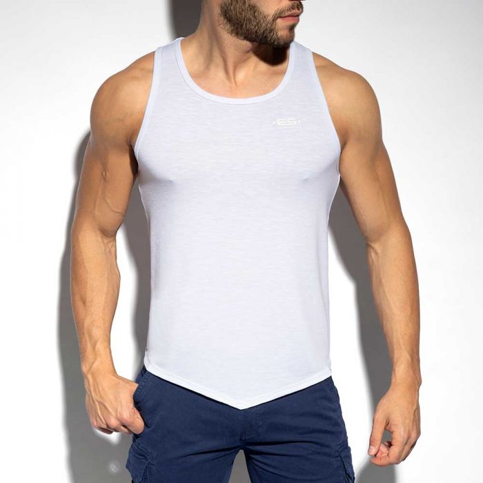 ES COLLECTION athletic muscle tank top mens workout wear